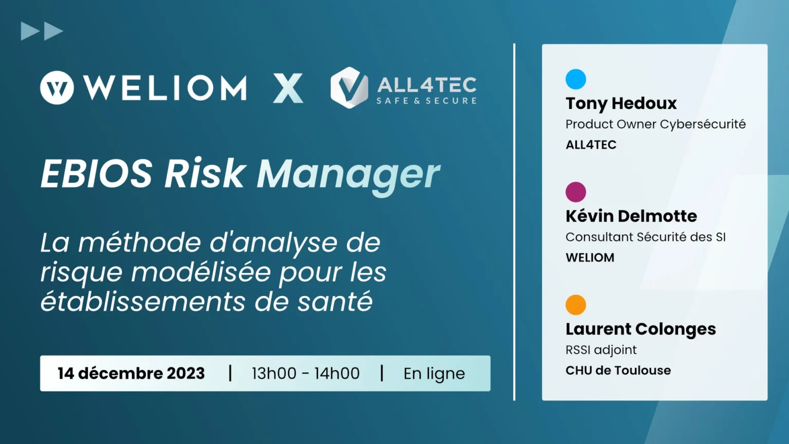 ALL4TEC et WELIOM - Analyse des risques cyber